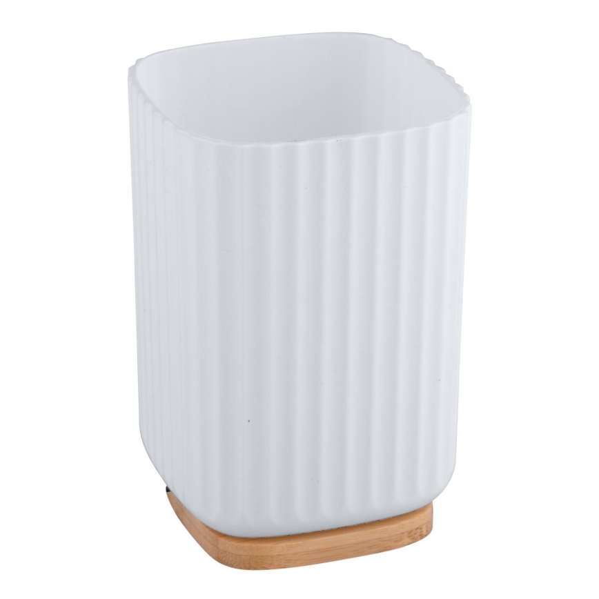 WENKO 25293100 - Pohárik ROTELLO 8,5x11 cm biela/hnedá