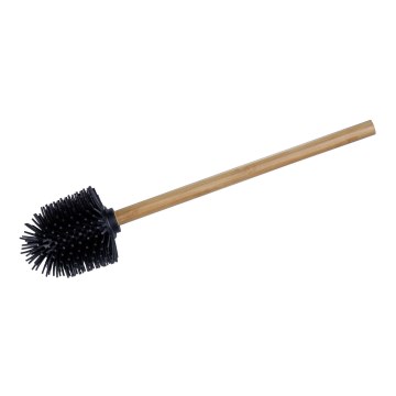 WENKO 25360100 - WC kefa 7,5x35 cm hnedá/čierna