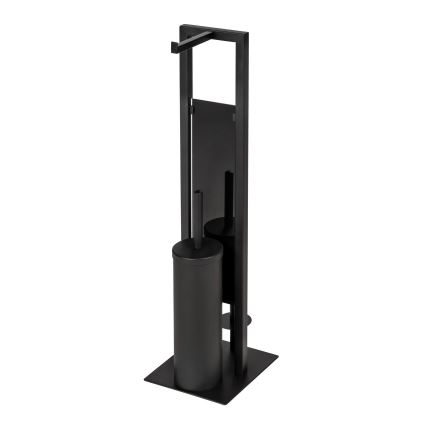 WENKO 25400100 - WC štetka RIVALTA 18x70 cm čierna