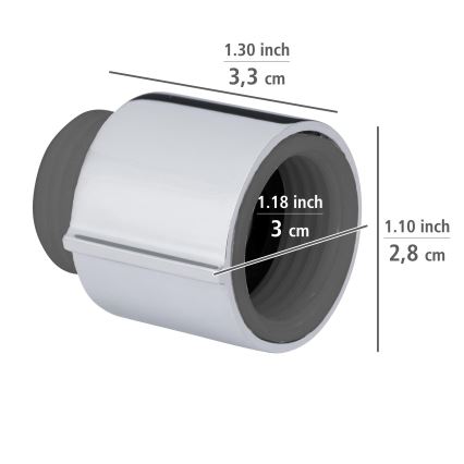 WENKO 25480100 – Regulátor WATERSAVING SYSTEM strieborná
