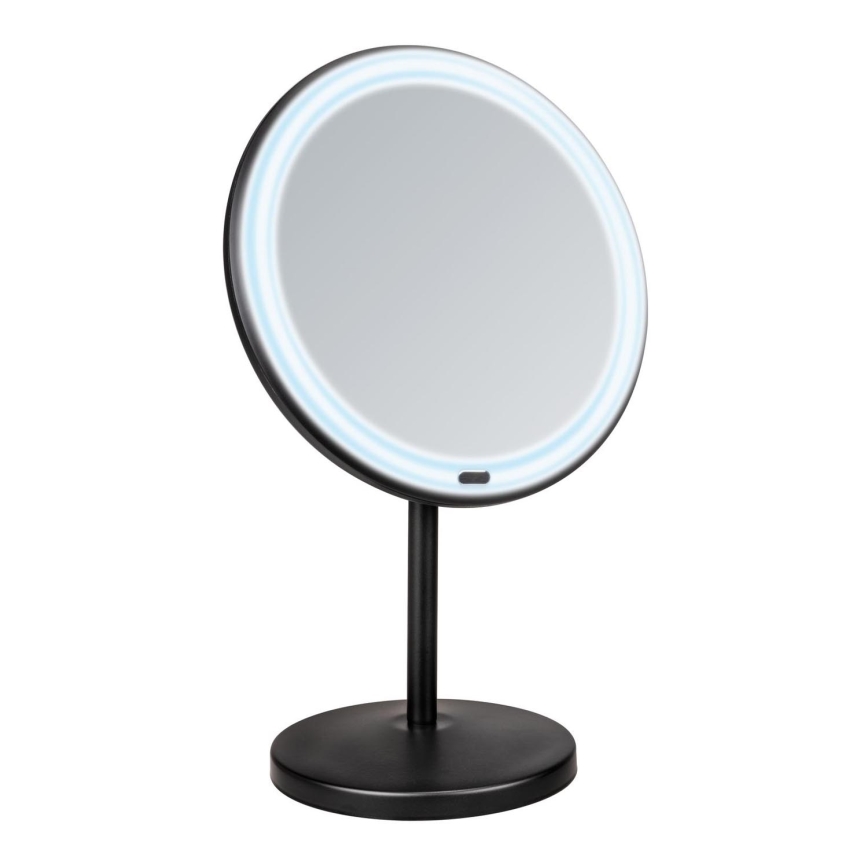 WENKO 25523100 - Zrkadlo ONNO 20x34 cm čierne