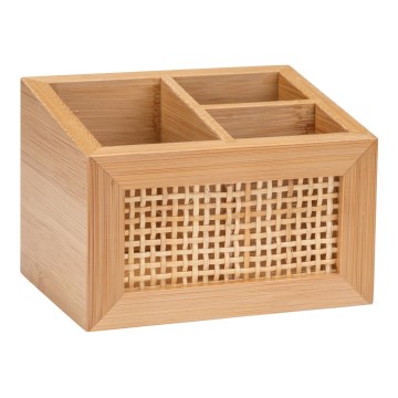 WENKO 25600100 - Organizér ALLEGRE 12x9 cm hnedý