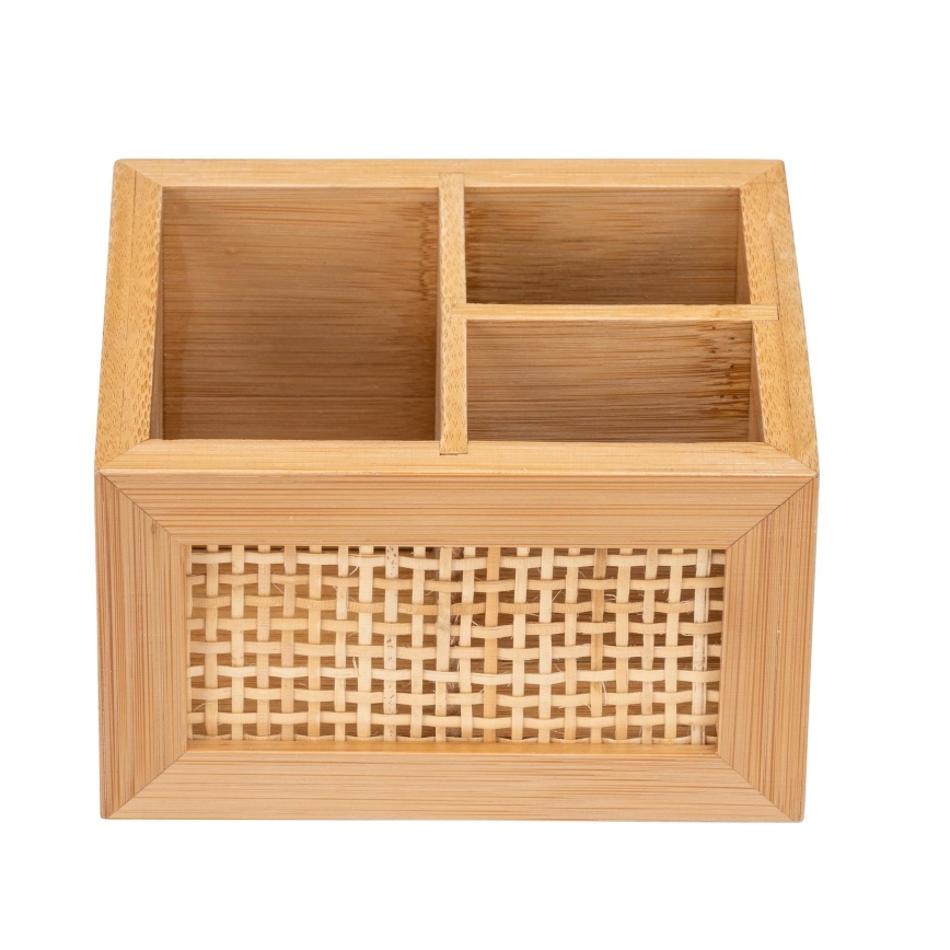 WENKO 25600100 - Organizér ALLEGRE 12x9 cm hnedý