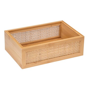 WENKO 25602100 - Podnos do vane ALLEGRE 22x15 cm hnedý