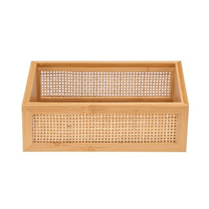 WENKO 25602100 - Podnos do vane ALLEGRE 22x15 cm hnedý