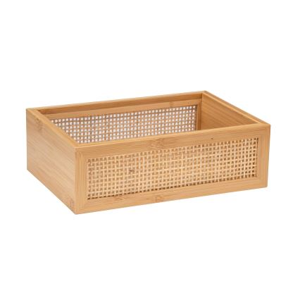 WENKO 25602100 - Podnos do vane ALLEGRE 22x15 cm hnedý