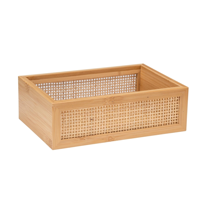 WENKO 25602100 - Podnos do vane ALLEGRE 22x15 cm hnedý