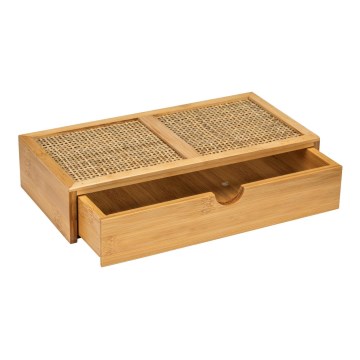 WENKO 25603100 – Organizér ALLEGRE 28x14 cm hnedý