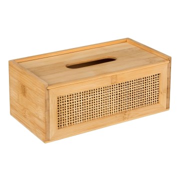 WENKO 25607100 - Box na vreckovky ALLEGRE 25x13 cm hnedý