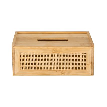 WENKO 25607100 - Box na vreckovky ALLEGRE 25x13 cm hnedý