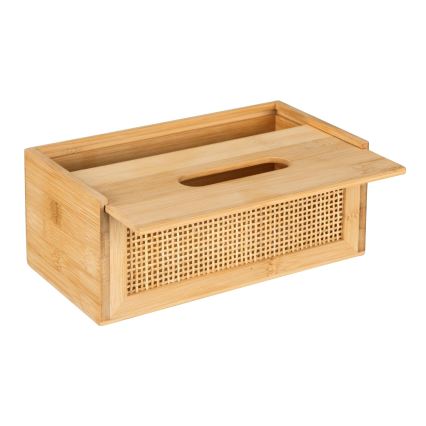 WENKO 25607100 - Box na vreckovky ALLEGRE 25x13 cm hnedý