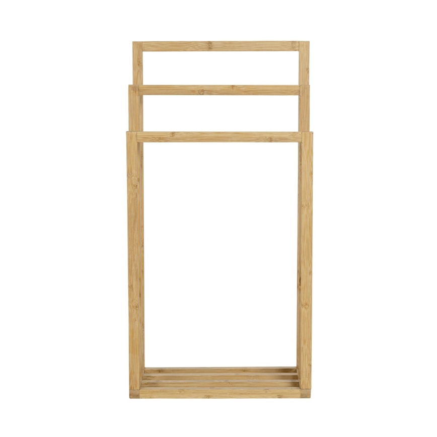 WENKO 25629100 - Stojan na uteráky BAMBUSA 42,5x82 cm hnedá