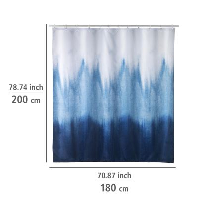 WENKO 25745100 - Sprchový záves ALARA 180x200 cm pestrofarebný