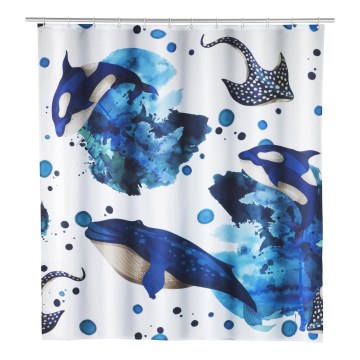 WENKO 25749100 - Sprchový záves AQUARIS 180x200 cm pestrofarebný
