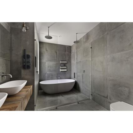 WENKO 25780100 - Stojan na uteráky FONDIRO 24x42 cm čierna