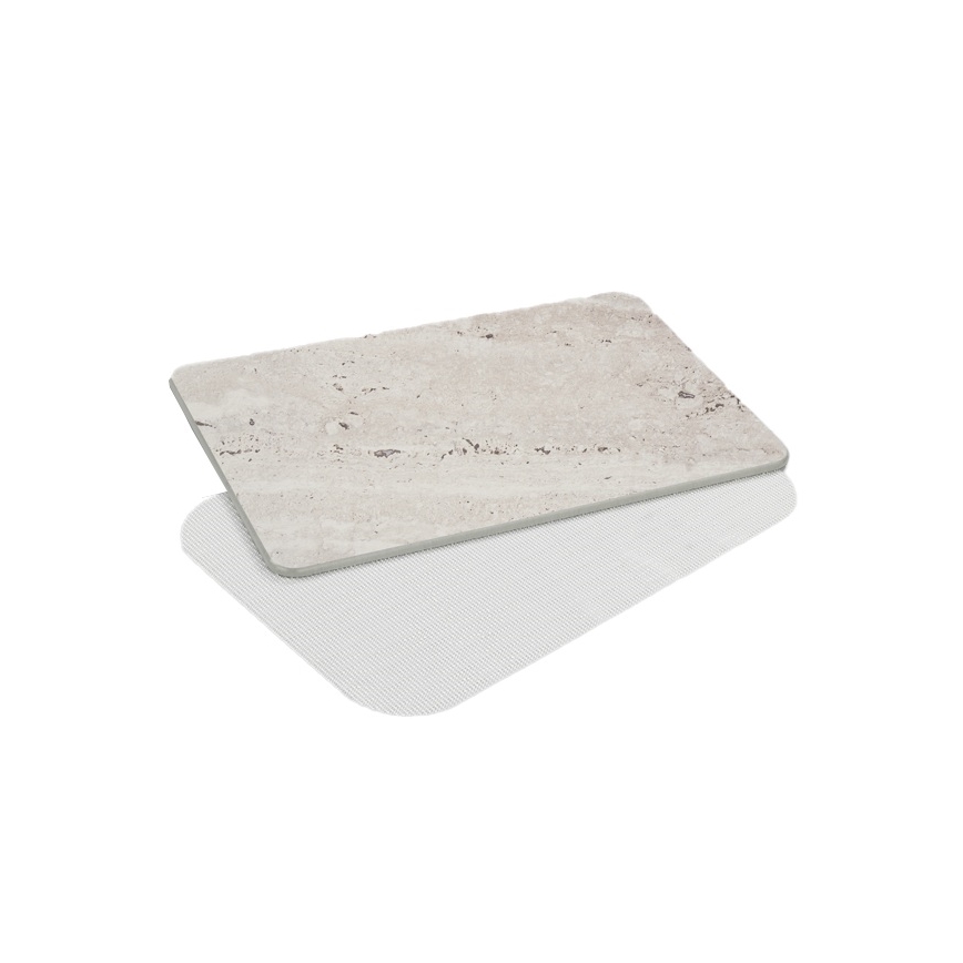 WENKO 25964100 - Predložka PUNA 39x60 cm sivá