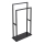 WENKO 26056100 - Stojan na uteráky RIVALTA 46x80 cm nerez/čierna