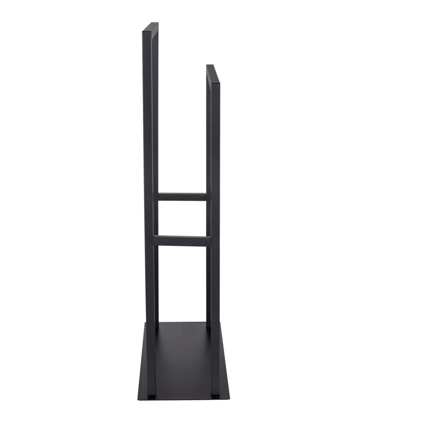 WENKO 26056100 - Stojan na uteráky RIVALTA 46x80 cm nerez/čierna