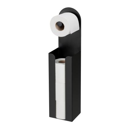 WENKO 26059100 - Držiak rolí AGIRA 12x54 cm čierny