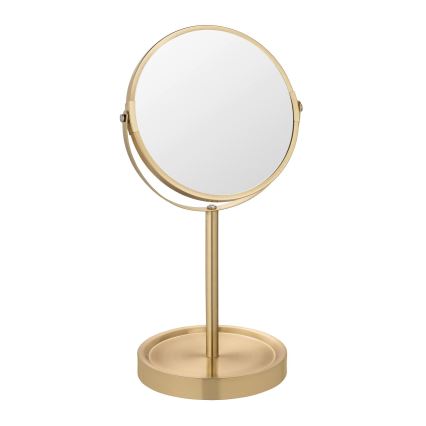 WENKO 26061100 - Zrkadlo ALATA 18,5x35 cm zlaté