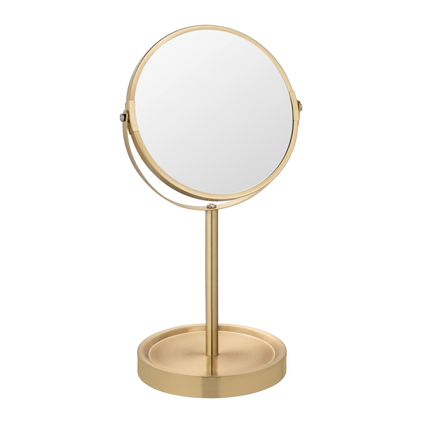 WENKO 26061100 - Zrkadlo ALATA 18,5x35 cm zlaté