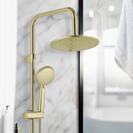 WENKO 26182100 - Sprchový systém YOUNG LINE 101 cm zlatý