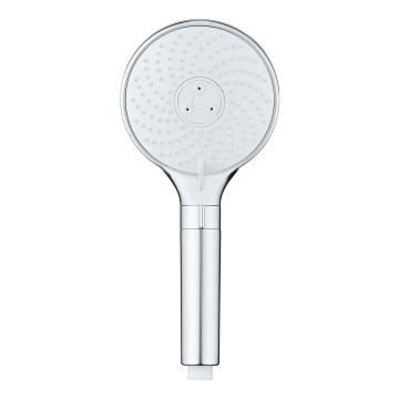 WENKO 26362100 - Sprchová hlavica WATERSAVING SYSTEM 12x12 cm lesklý chróm/biela