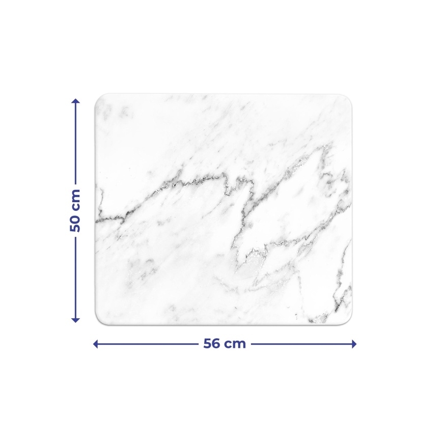 WENKO 2712929500 - Doska ABDECKPLATTE - NEUTRAL 56x50 cm pestrofarebná/priehľadná