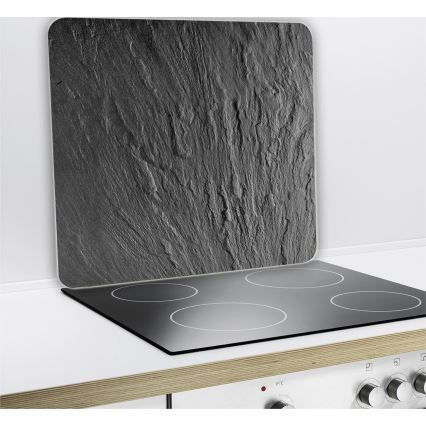 WENKO 2712984500 - Krycia doska ABDECKPLATTE - NEUTRAL 56x50 cm čierna/priehľadná