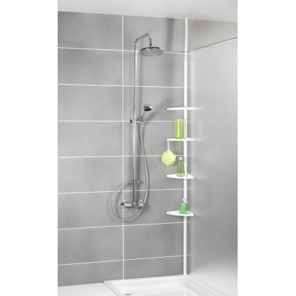 WENKO 3201010100 - Rohový prvok COMPACT 26x195 cm biely