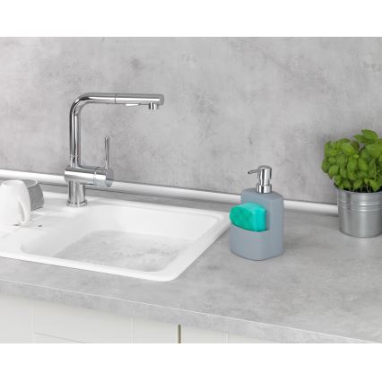 WENKO 3620116100 - Dávkovač mydla FESTIVAL 10x18 cm šedý