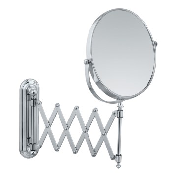 WENKO 3656241100 - Kozmetické zrkadlo TELESCOPE DELUXE 23 x 38 cm, lesklý chróm