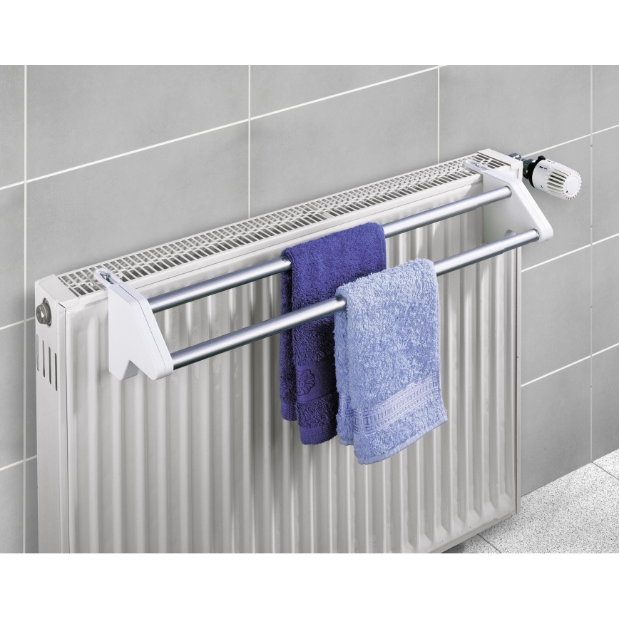 WENKO 3702100 - Sušiak 13x11,5 cm strieborný/biely