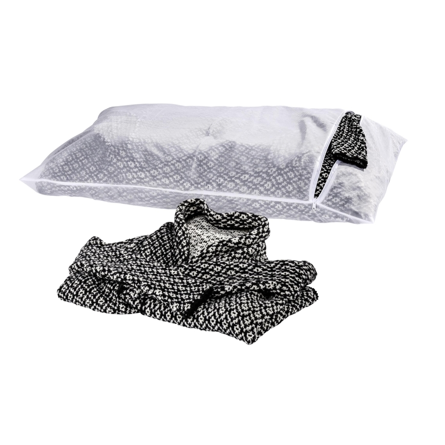 WENKO 3751900100 - Sieťka na pranie 90x60 cm biela