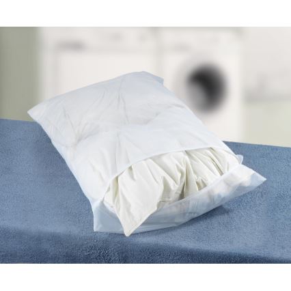 WENKO 3751900100 - Sieťka na pranie 90x60 cm biela