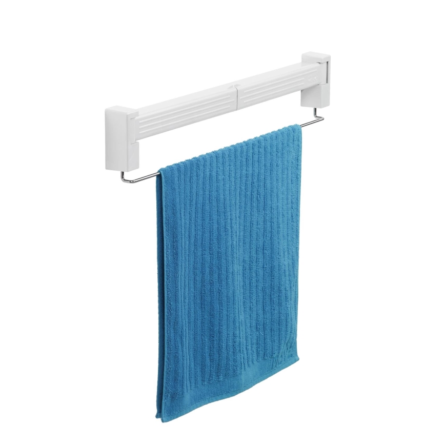 WENKO 3770013100 - Sušiak na bielizeň BUTTERFLY 70x13,5 cm strieborná/biela