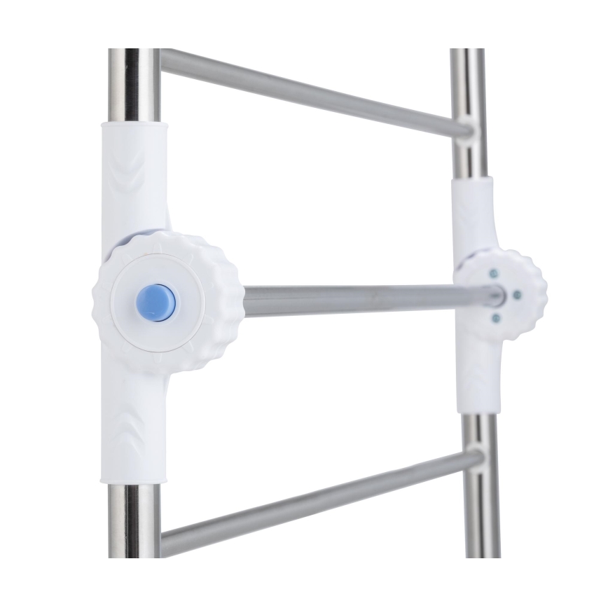 WENKO 3772020100 - Sušiak PROFI 65x150 cm nerez/strieborná/biela