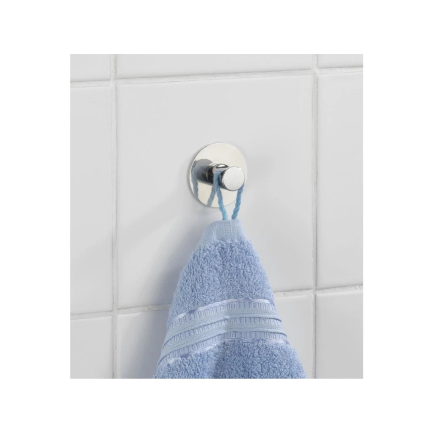 WENKO 4466420100-Háčik SAVONA 5x2 cm nerez/strieborný