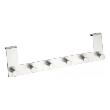 WENKO 4468060100-Vešiak CELANO 39x11 cm nerez/strieborný