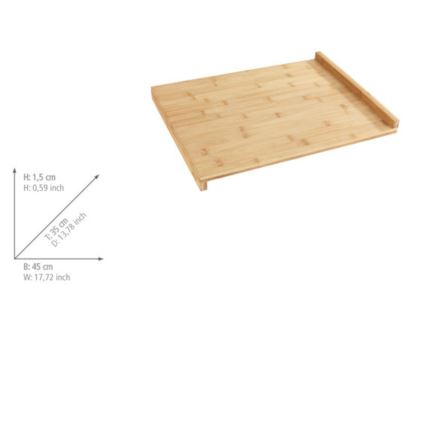 WENKO 53033100 - Krájacia doska 45x35 cm hnedá