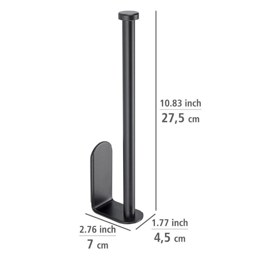 WENKO 53214100 - Držiak na rolu NIO 27,5x7 cm čierny