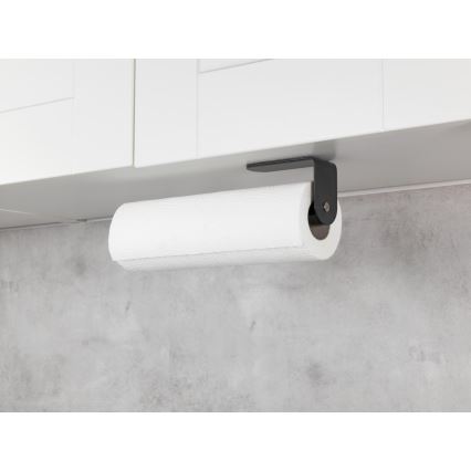 WENKO 53214100 - Držiak na rolu NIO 27,5x7 cm čierny