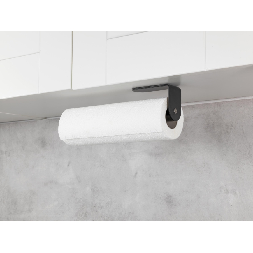 WENKO 53214100 - Držiak na rolu NIO 27,5x7 cm čierny