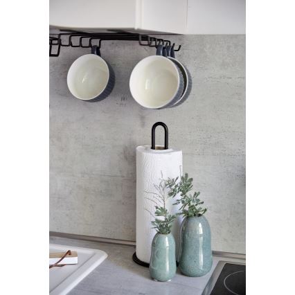 WENKO 53256100 - Držiak na utierky 12,5x32,5 cm čierna