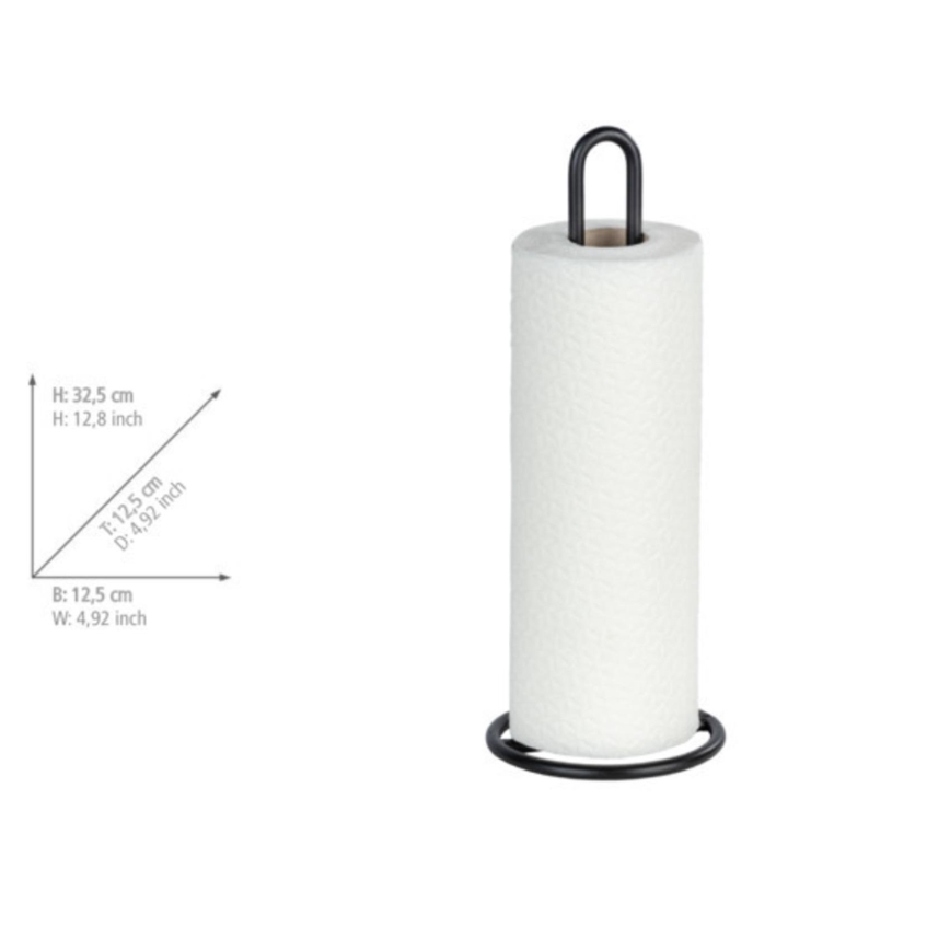 WENKO 53256100 - Držiak na utierky 12,5x32,5 cm čierna