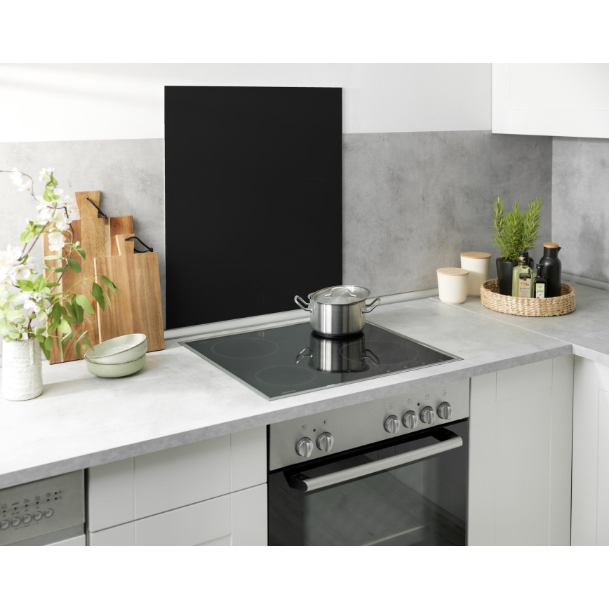 WENKO 53881100 - Zástena BLACK 60x70 cm čierna