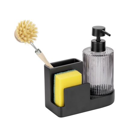 WENKO 54654100 - Organizér PINA 16x17 cm čierny