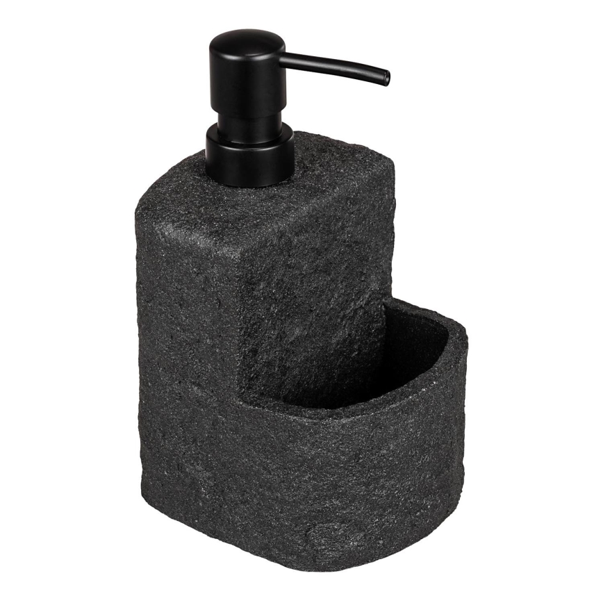 WENKO 54667100 - Dávkovač mydla FESTIVAL 10,5x18 cm čierna