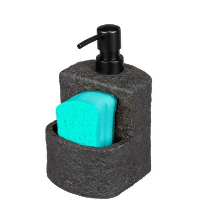 WENKO 54667100 - Dávkovač mydla FESTIVAL 10,5x18 cm čierna