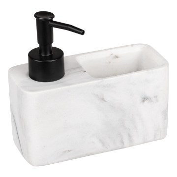 WENKO 54668100 - Dávkovač mydla RESA 14,5x14,3 cm biela/čierna